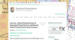 Desktop Screenshot of deepseafishingmiami.com